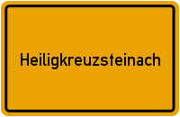 Heiligkreuzsteinach