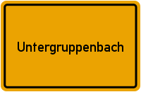 Untergruppenbach